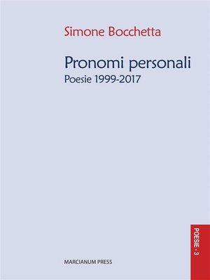 cover image of Pronomi personali